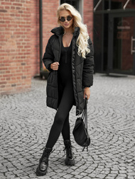 Куртка жіноча чорна OZONEE JS/16M9302/392Z