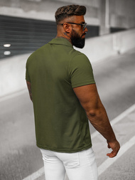 Koszulka męska polo zielona OZONEE JS/8T80/29Z