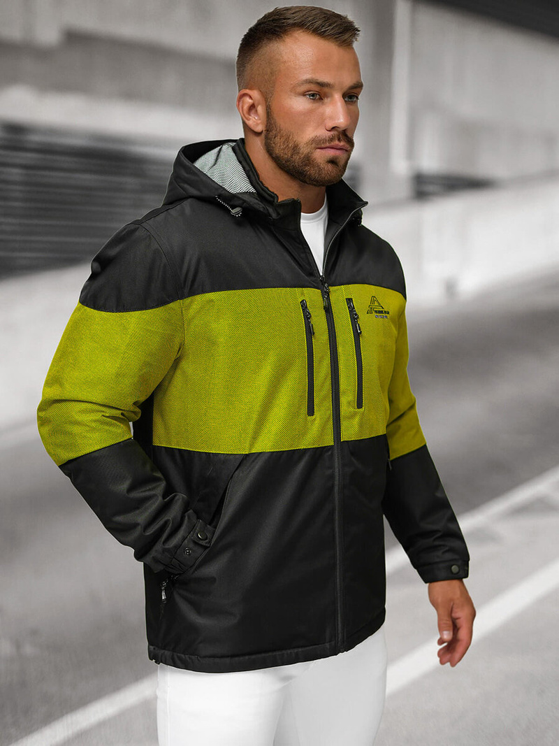 Куртка чоловіча чорна OZONEE JS/22M310/392Z