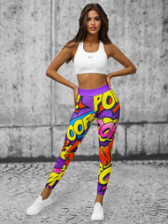 Legginsy damskie kolorowe OZONEE O/20937Z