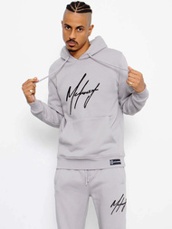 Komplet dresowy męski oversize szary OZONEE MACH/M3282