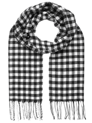 Чоловічий шарф Чорно-Бiлий OZONEE JS/YW08051/1