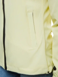 Kurtka przejściowa damska jasno-żółta OZONEE JS/HH036/59