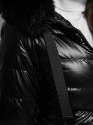 Куртка жіноча Чорно-Коричнева OZONEE JS/5M3138/392B