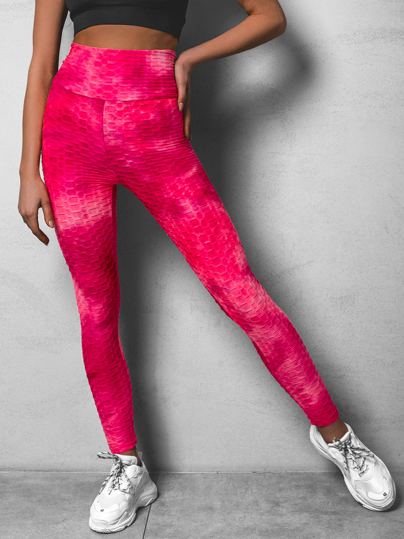 Legginsy damskie różowe OZONEE JS/YW88028Z