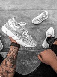 Снікерси Бiло-Чорна OZONEE O/503