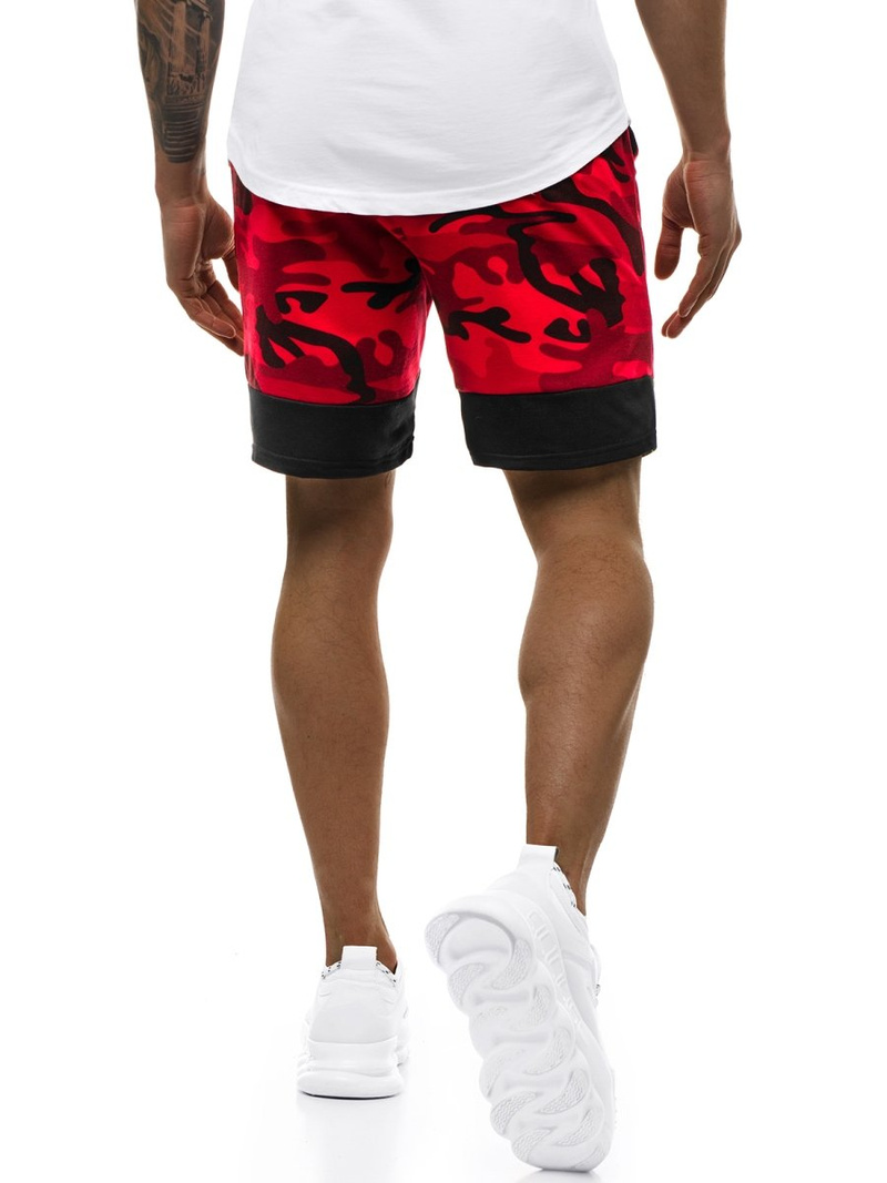 Spodenki męskie czerwone OZONEE JS/KK300158