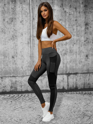 Legginsy damskie szare OZONEE O/YY9261