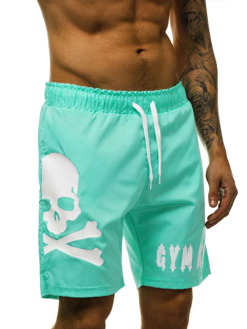 Spodenki męskie miętowe OZONEE O/1011