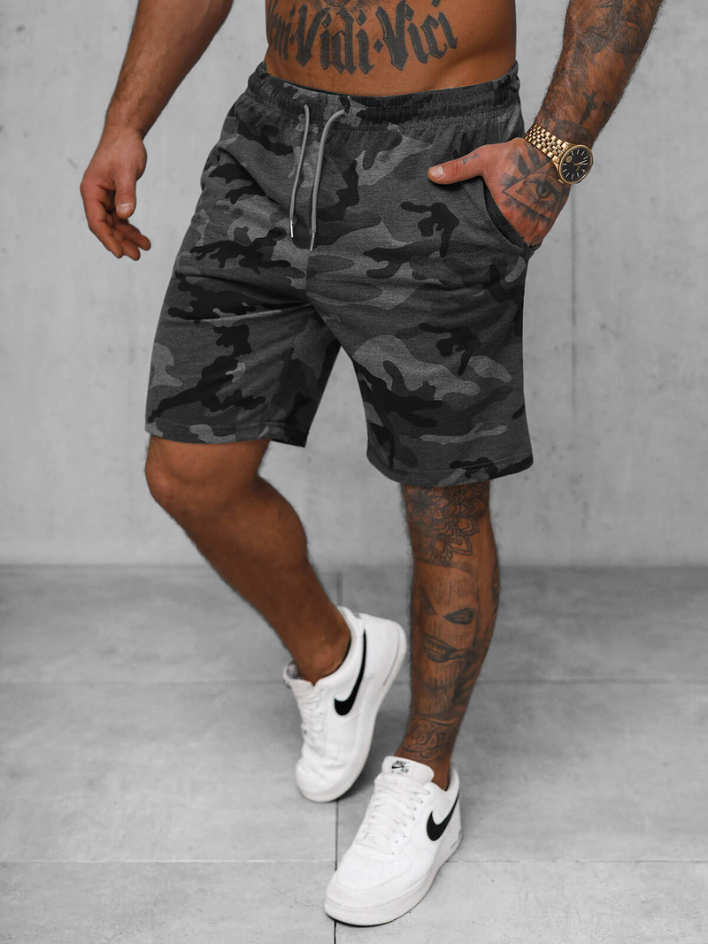 Шорти чоловічі Графітові OZONEE JS/8K283/5