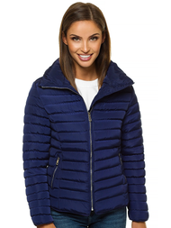 Kurtka przejściowa damska granatowa OZONEE JS/M23063/6