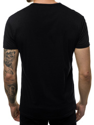 T-Shirt męski czarny OZONEE JS/SS10962