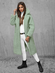 Жіноче пальто м'ятна OZONEE O/Z01