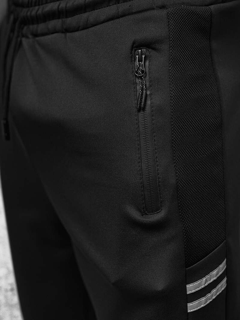 Шорти Чоловічі Чорнi OZONEE JS/8K280