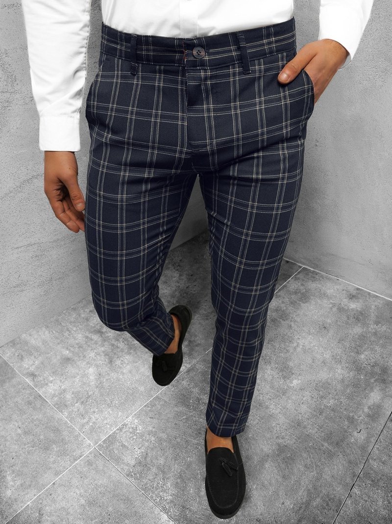 Чоловічі штани чиносУльтрамарин OZONEE DJ/5633