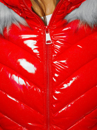 Куртка жіноча Червона OZONEE O/DK059/4