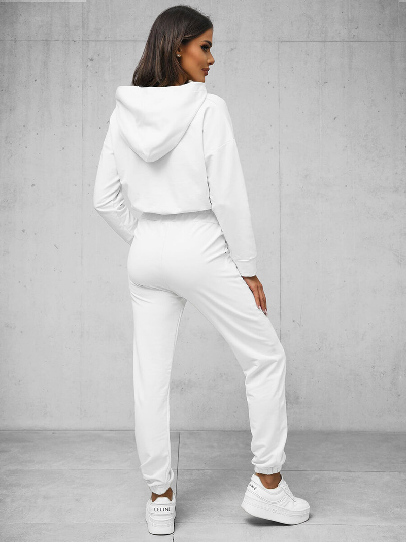 Жіночий спортивний костюм з двох частин Бiлий OZONEE O/12108Z