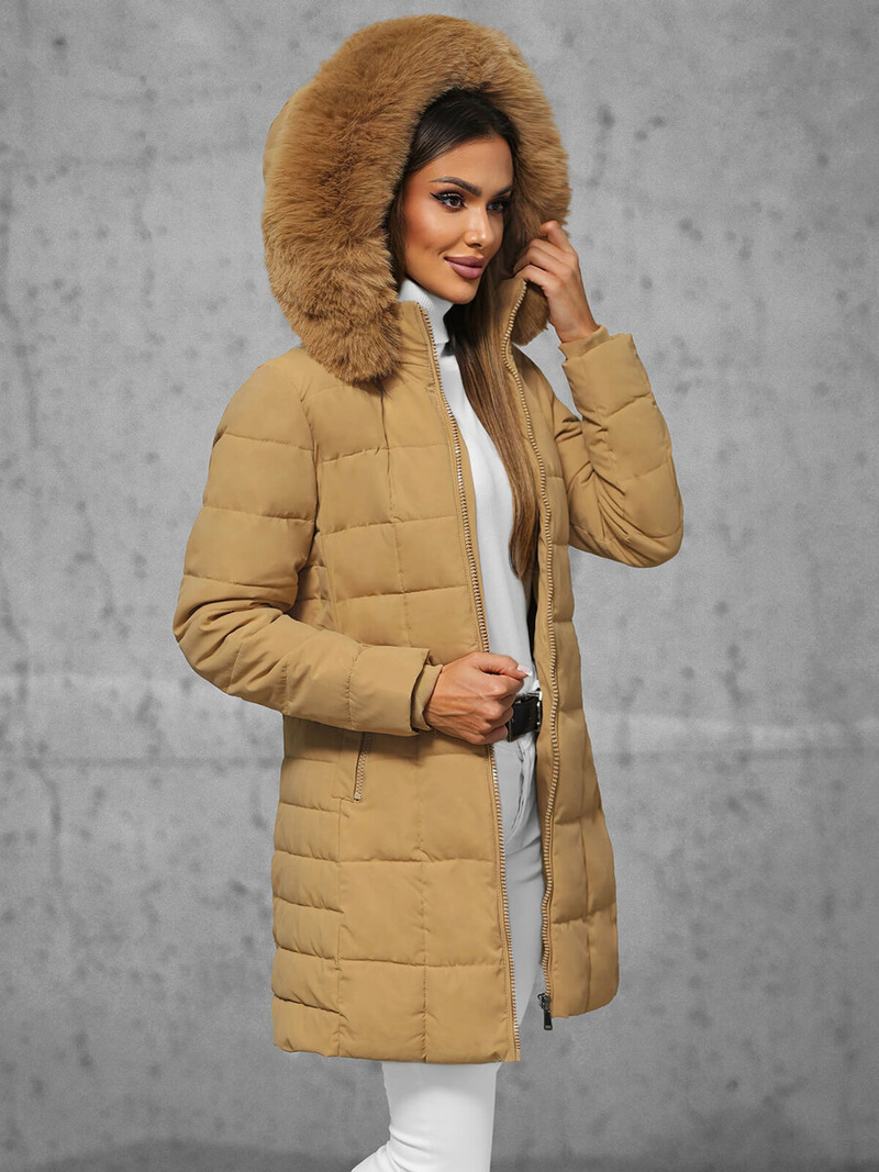 Куртка жіноча Бежева OZONEE JS/16M9119/62