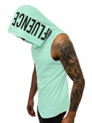 Майка чоловіча м'ятна OZONEE O/2537 