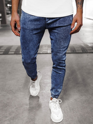 Штани чоловічі джоггери Темно-синi OZONEE DJ/5671