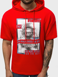 Толстовка чоловіча Червона OZONEE B/20402010