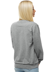 Bluza damska szara OZONEE JS/WB11002/2