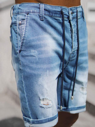 Чоловічі шорти джинси Яскраво-Синi OZONEE NB/MP0036BC/1Z