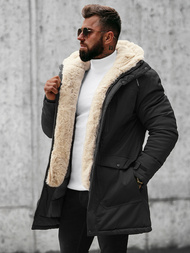 Куртка зимова чоловіча Чорна OZONEE JS/22M37/392