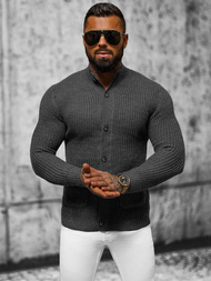 Светр чоловічій графіт OZONEE NB/MM6020/3