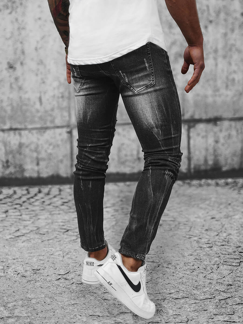 Чоловічі джинси Чорнi OZONEE NB/MP0026GZ