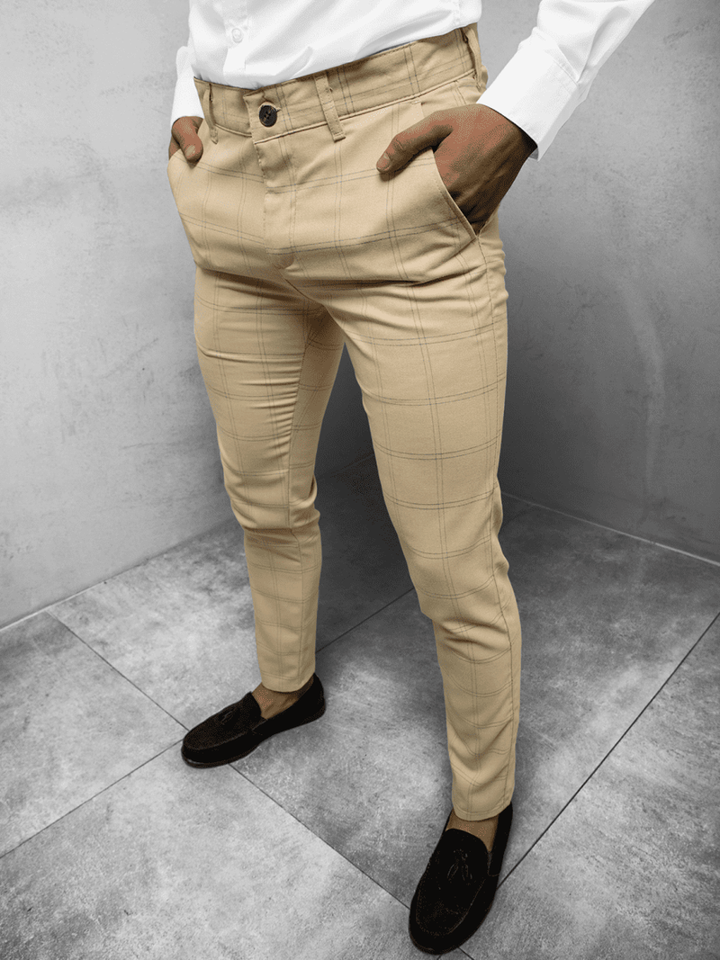 Штани чоловічі Бежевi OZONEE DJ/55610S