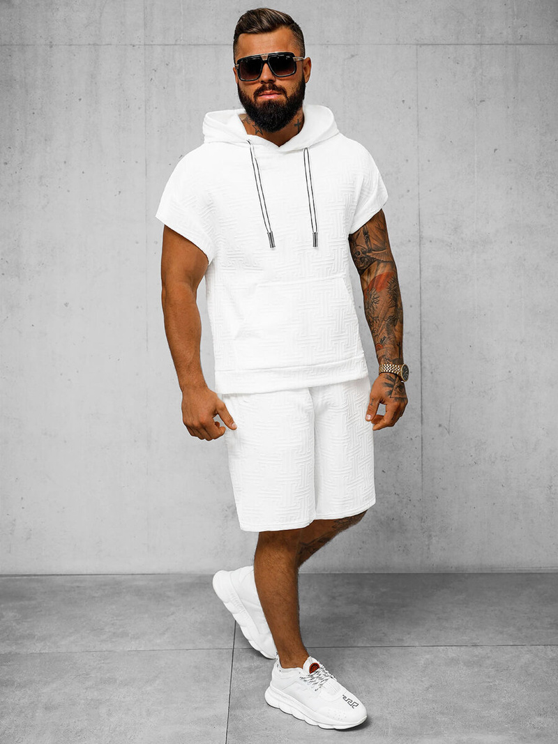 Чоловічий спортивний комплект Бiлий OZONEE O/3C110/1