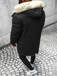 Kurtka zimowa męska czarna OZONEE JS/22M51/392