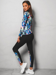 Komplet sportowy trzyczęściowy damski kolorowy OZONEE O/MS02Z