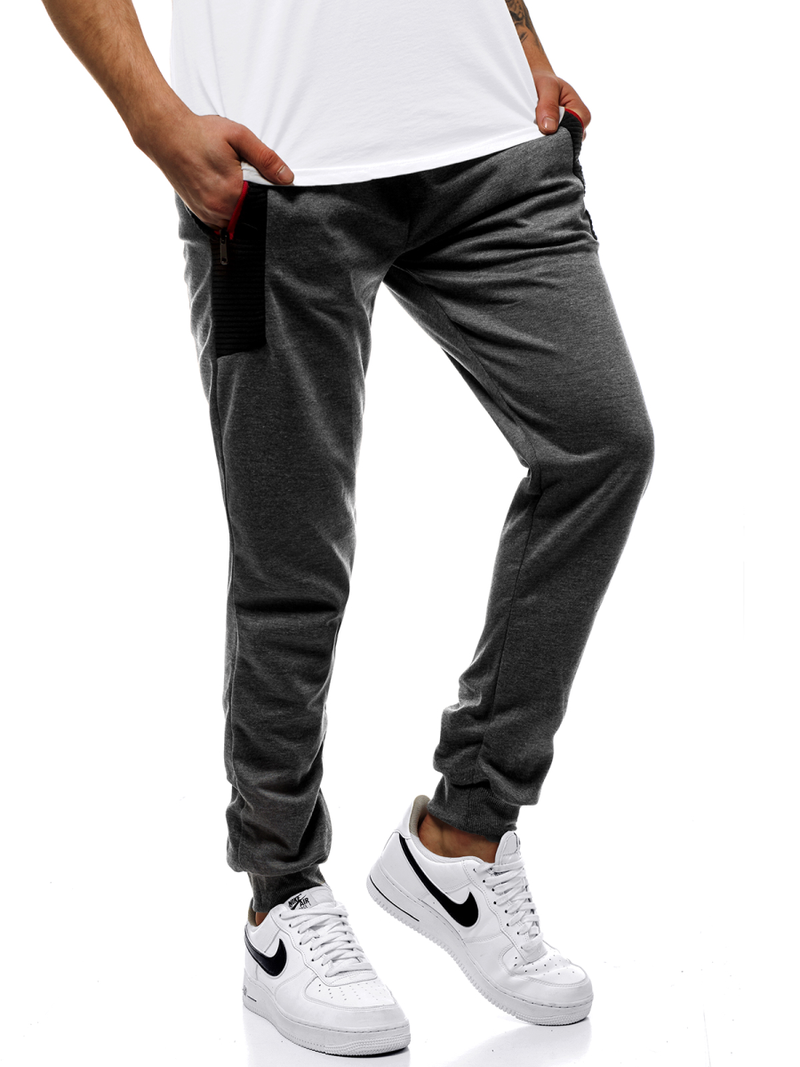Штани спортивні чоловічі Темно-сірі OZONEE JS/JZ11020