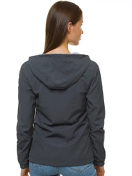 Kurtka przejściowa damska ciemno-szara OZONEE JS/HH036/2