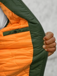 Kurtka męska zielona OZONEE O/X1026KZ