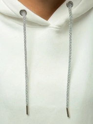 Bluza z kapturem damska ecru OZONEE O/12102