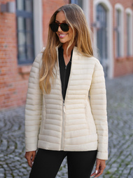 Куртка жіноча kремовий OZONEE JS/11Z8228