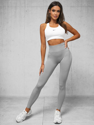 Legginsy damskie szare OZONEE O/SY2325