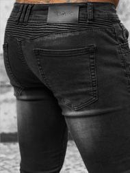 Spodnie jeansowe męskie szare OZONEE NB/MP0029GZ