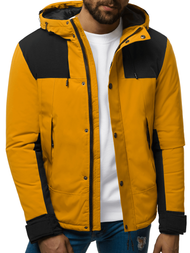 Kurtka zimowa męska camelowa OZONEE JS/J1905