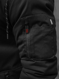 Куртка зимова чоловіча Чорна OZONEE JS/22M39/392