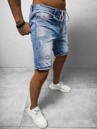 Шорти джинові чоловічі Синi OZONEE NB/MP0035BC