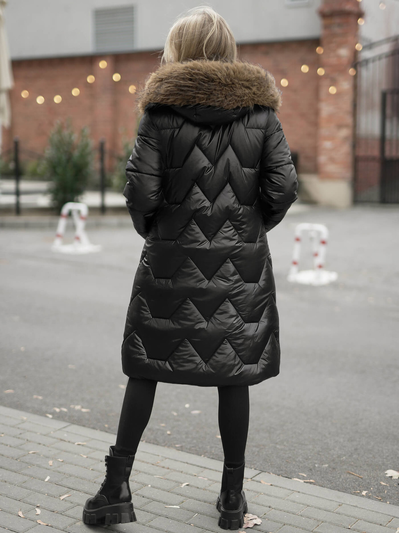 Куртка жіноча чорна OZONEE O/5M3229/392Z