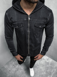 Сорочка чоловіча Чорна OZONEE O/3450/21