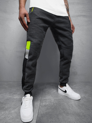 Spodnie dresowe męskie czarne OZONEE JS/K60020Z