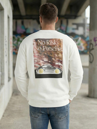 Bluza męska biała OZONEE JS/65B3918/1Z