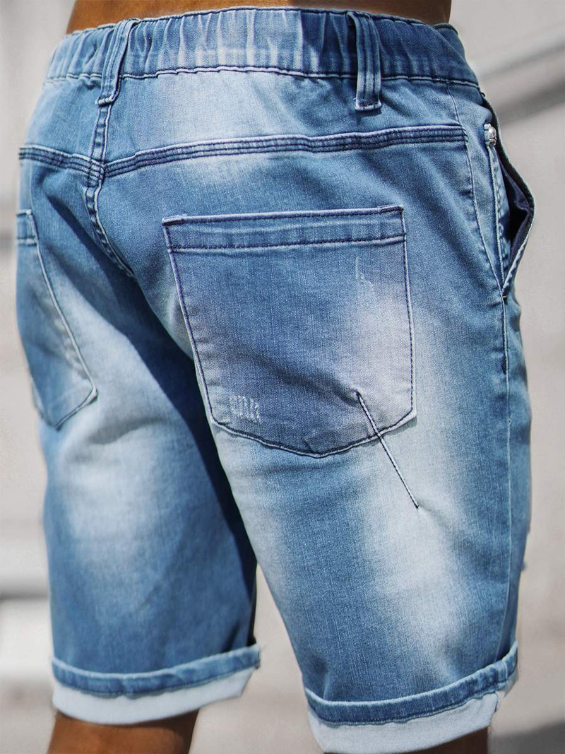 Чоловічі шорти джинси Яскраво-Синi OZONEE NB/MP0036BC/1Z