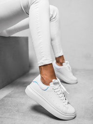 Sneakersy damskie białe OZONEE T/126